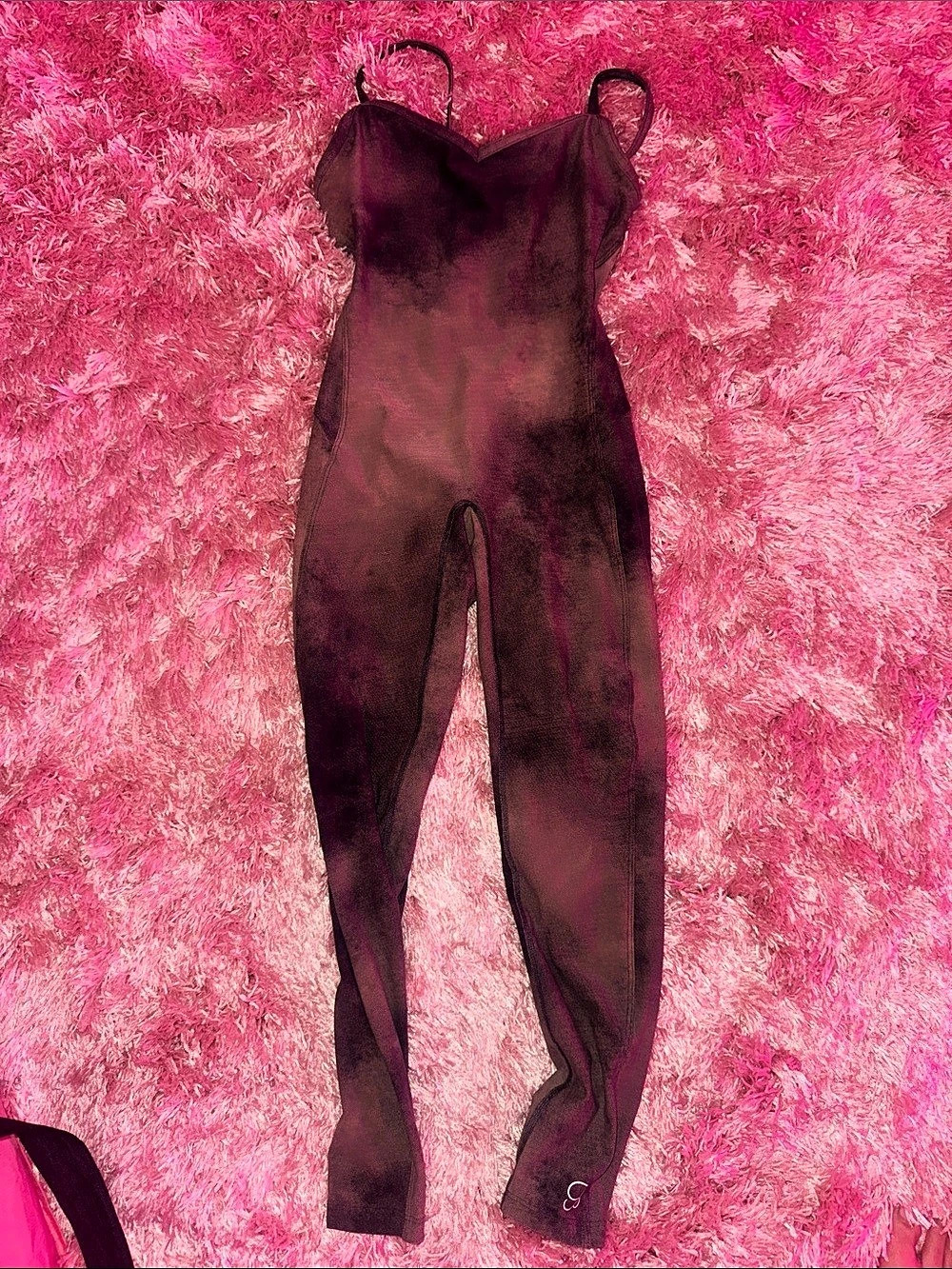 Bo+Tee Brown Strappy Jumpsuit